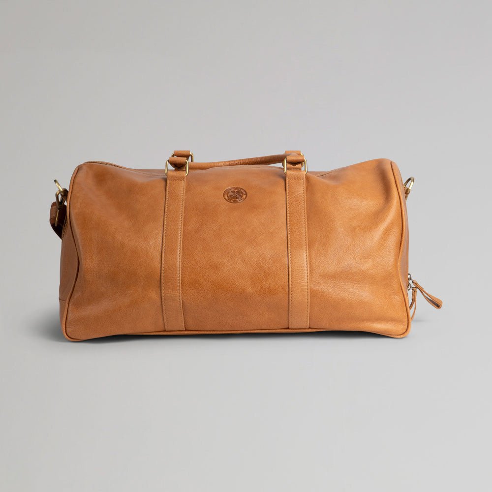 Celtic Premium Brown Leather Holdall