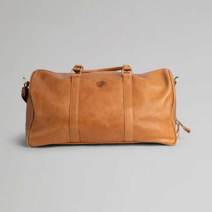 Celtic Premium Brown Leather Holdall