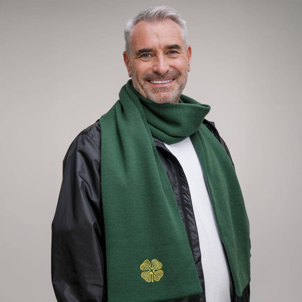 Celtic Premium Clover Scarf
