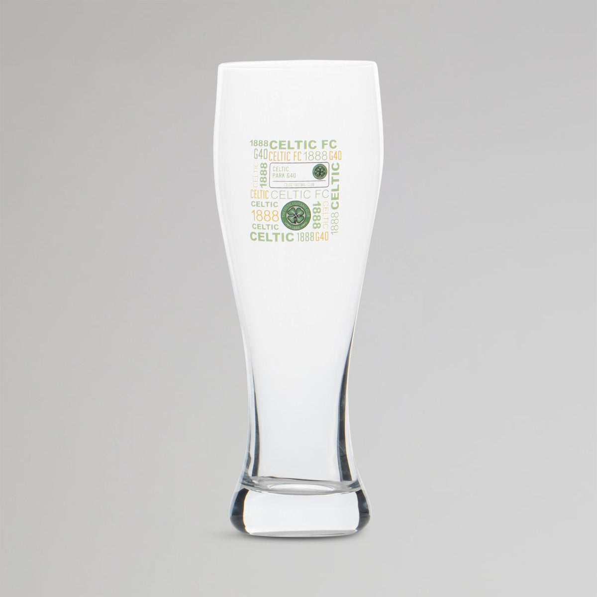 Celtic Print Pilsner Glass