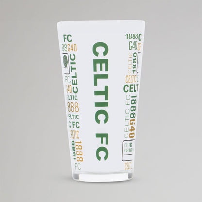 Celtic Print Pint Glass