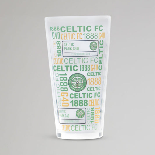 Celtic Print Pint Glass