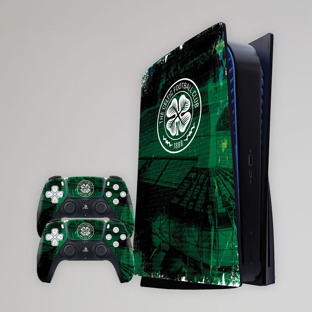 Celtic PS5 Console and Controller Skin