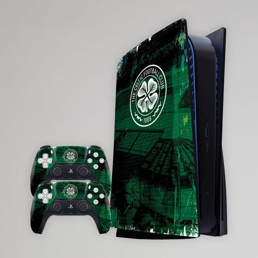Celtic PS5 Console and Controller Skin