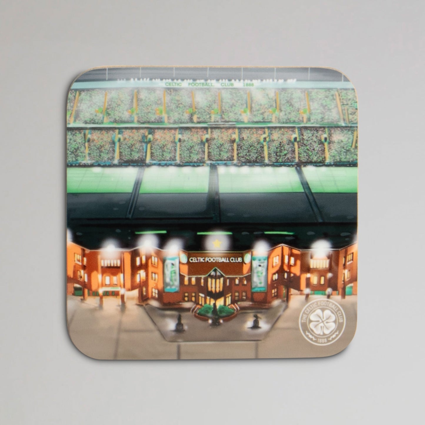 Celtic Stadium Print Coaster