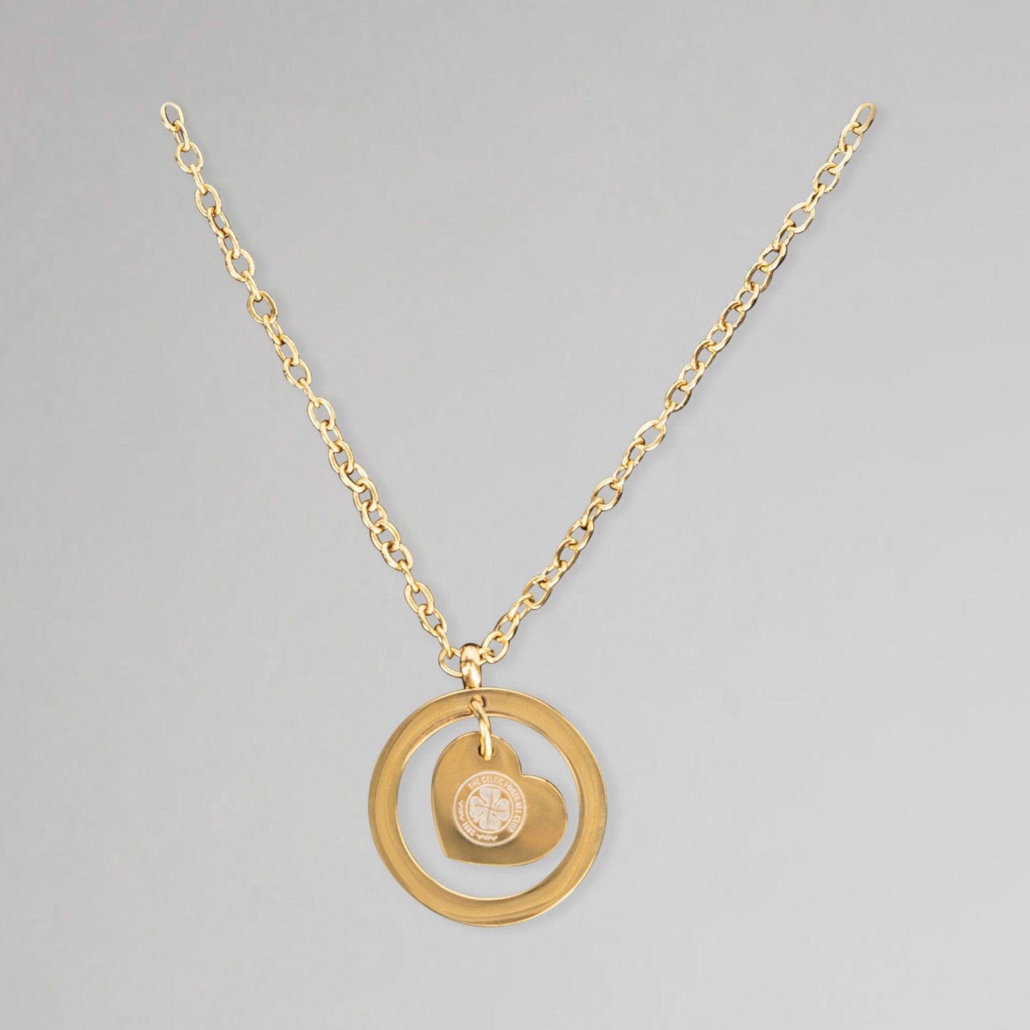 Celtic  Stainless Steel Heart Necklace