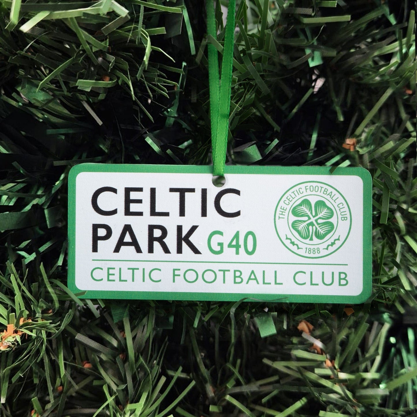 Celtic Street Sign Christmas Decoration