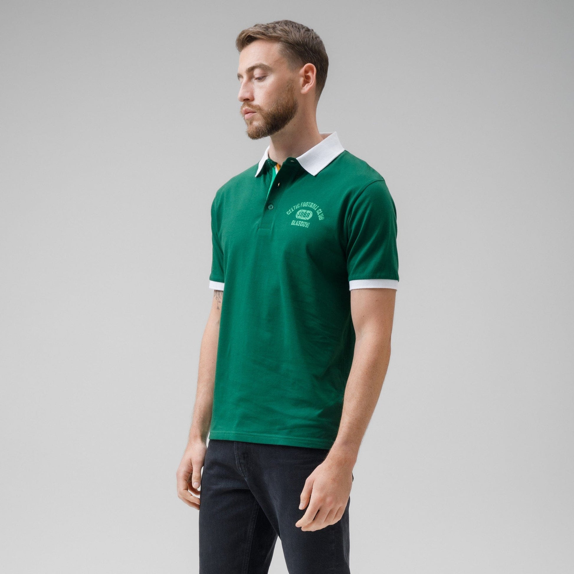 Celtic Tricolour Polo Shirt