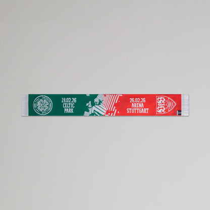 Celtic vs Stuttgart 2025/26 UEFA Europa League Scarf