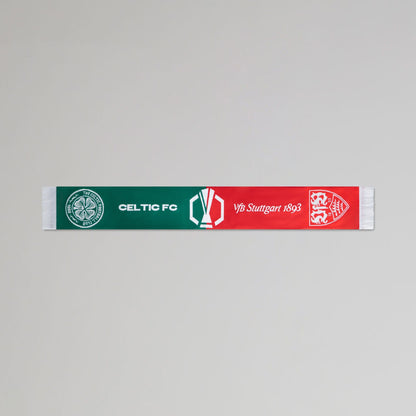 Celtic vs Stuttgart 2025/26 UEFA Europa League Scarf