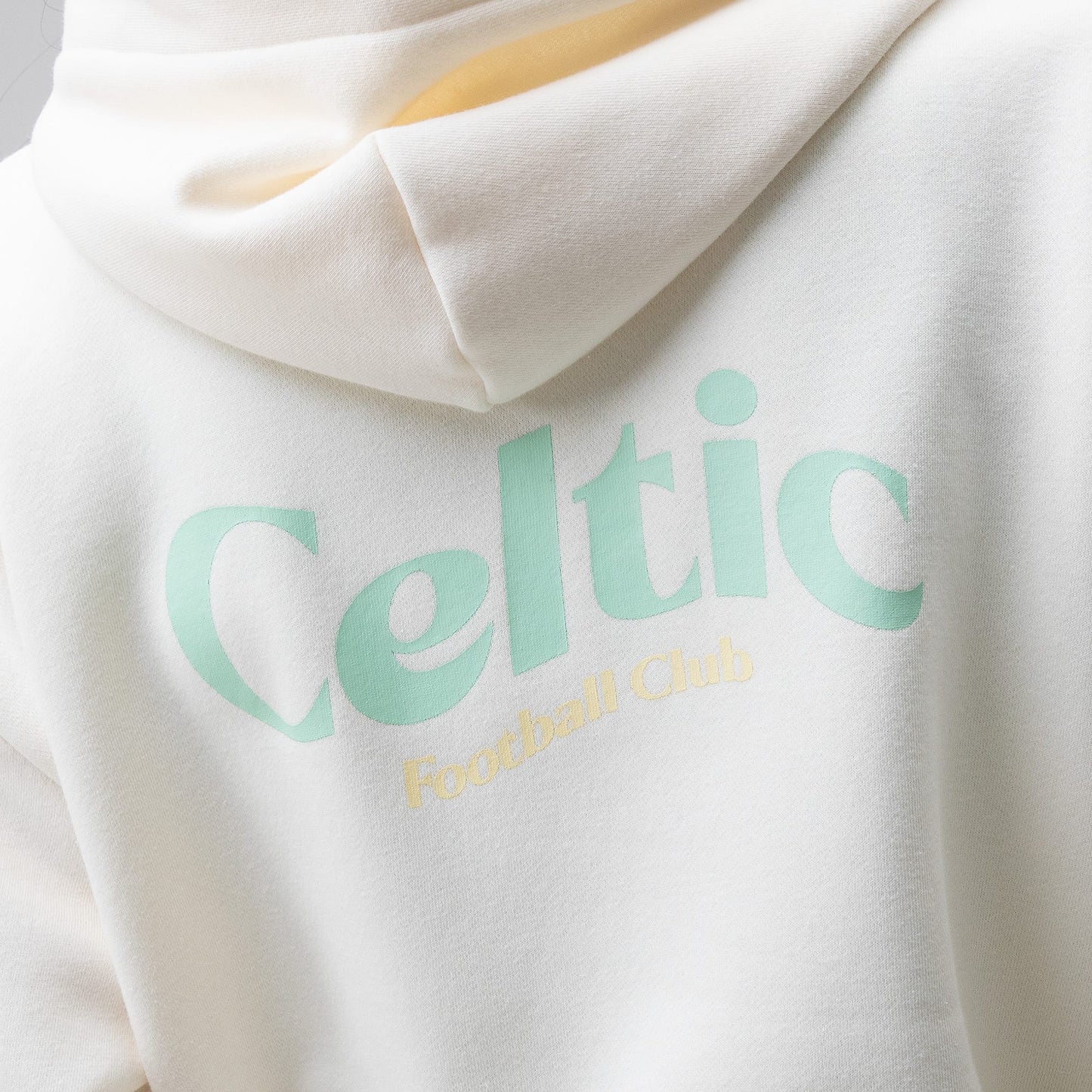 Celtic Women's Back Print Cream Hoodie