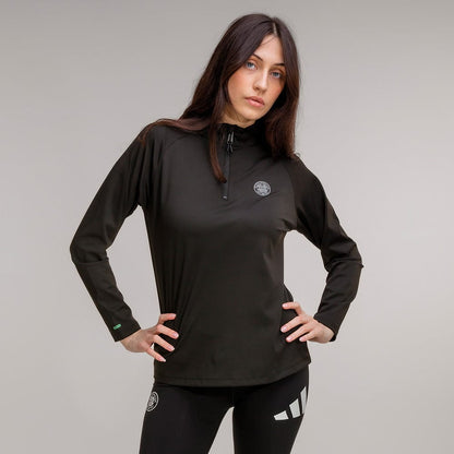Celtic Women's Black Quarter Zip