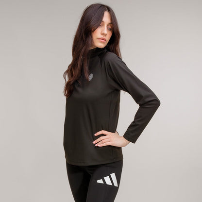 Celtic Women's Black Quarter Zip