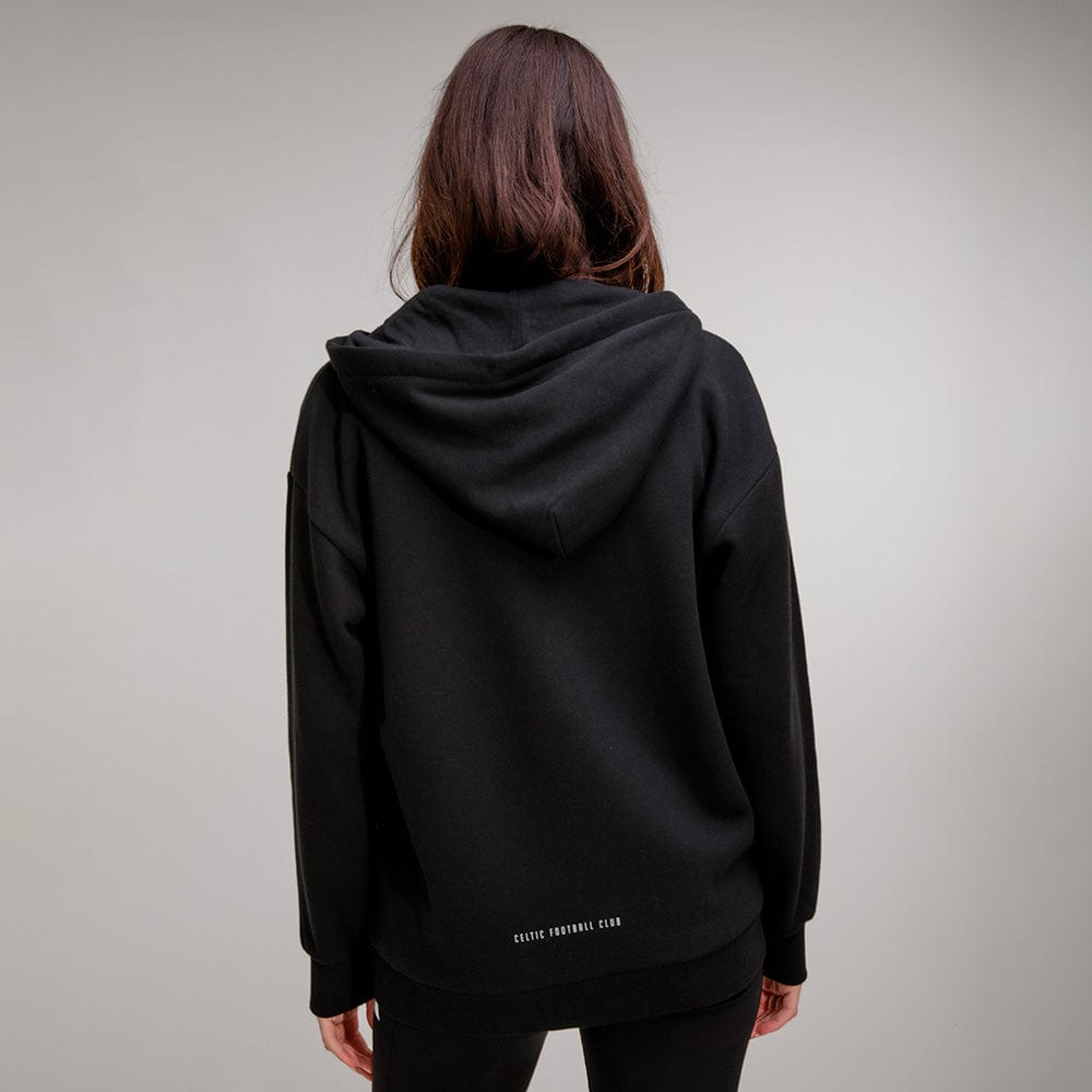 Celtic Women's Black Zip Hoodie