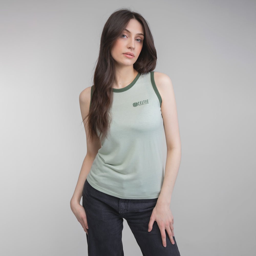 Celtic Women's Clover Contrast Vest