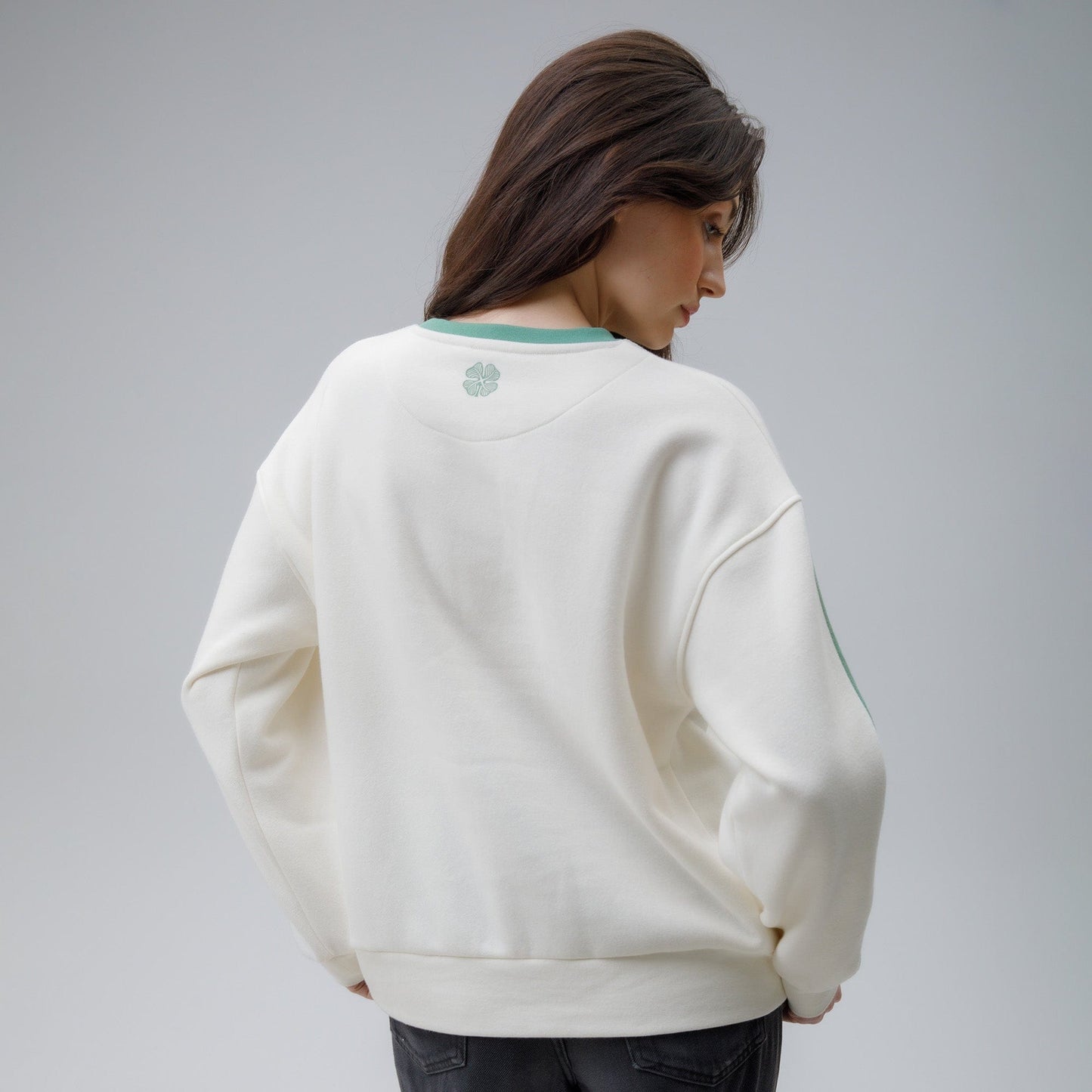 Celtic Women's Crewneck Cream Sweatshirt