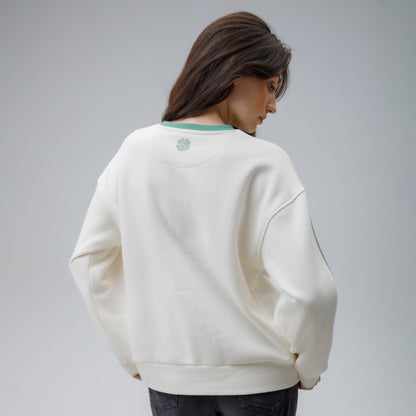 Celtic Women's Crewneck Cream Sweatshirt