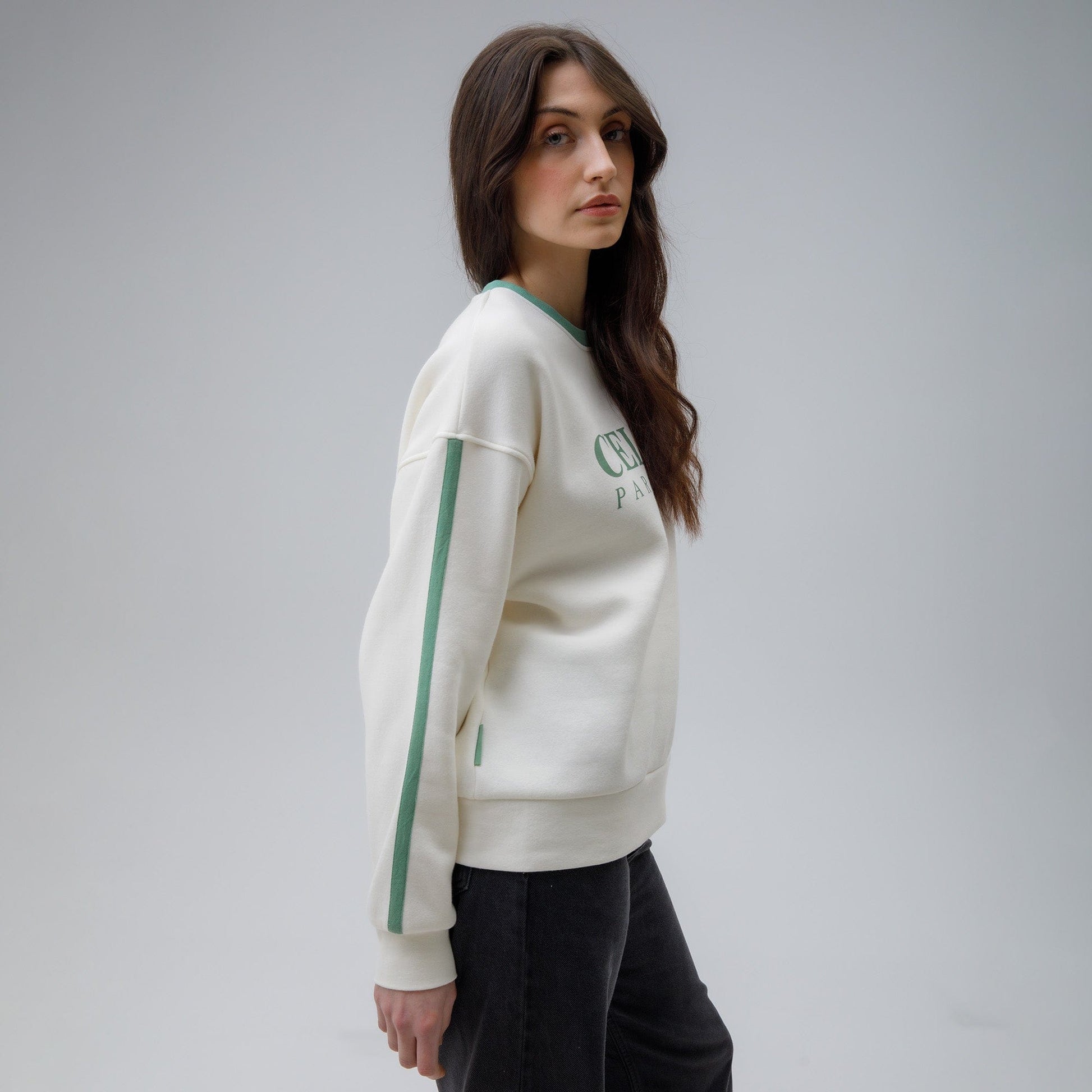 Celtic Women's Crewneck Cream Sweatshirt