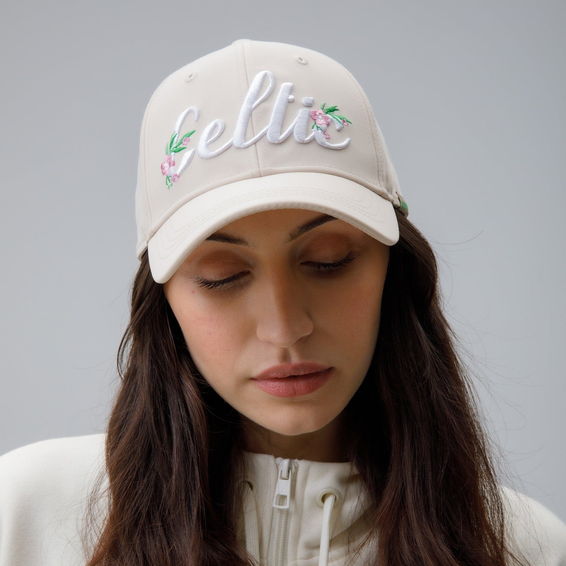 Celtic Women's Floral Embroidered Cap