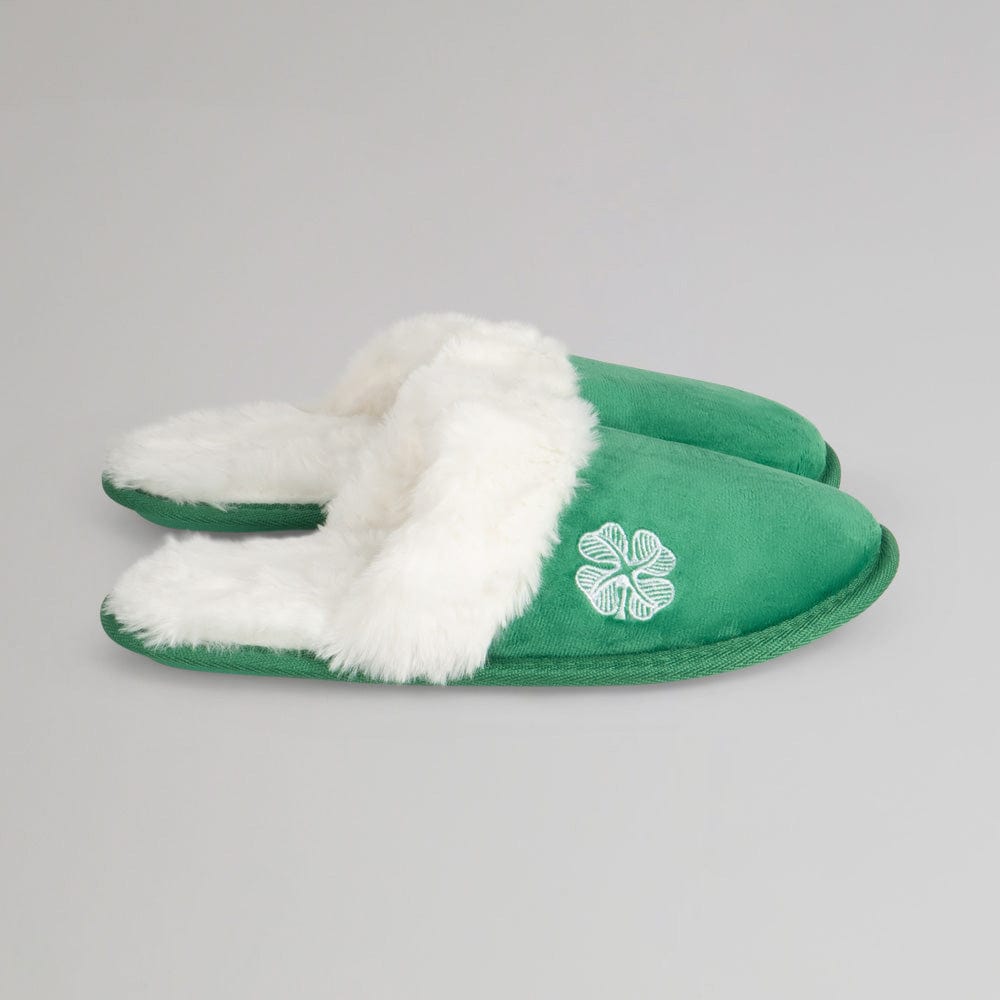 Celtic Women's Green Mule Slipper