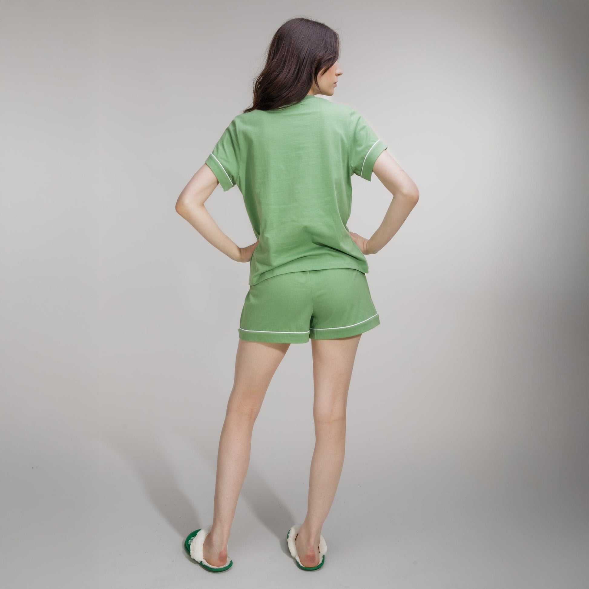 Celtic Women's Green Short Pyjamas