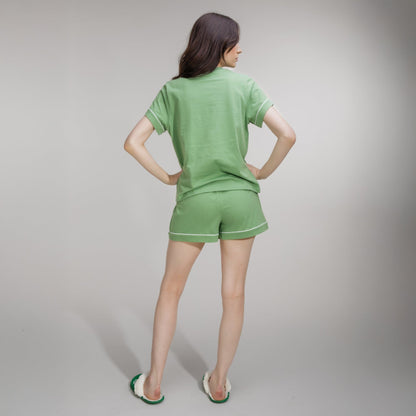 Celtic Women's Green Short Pyjamas