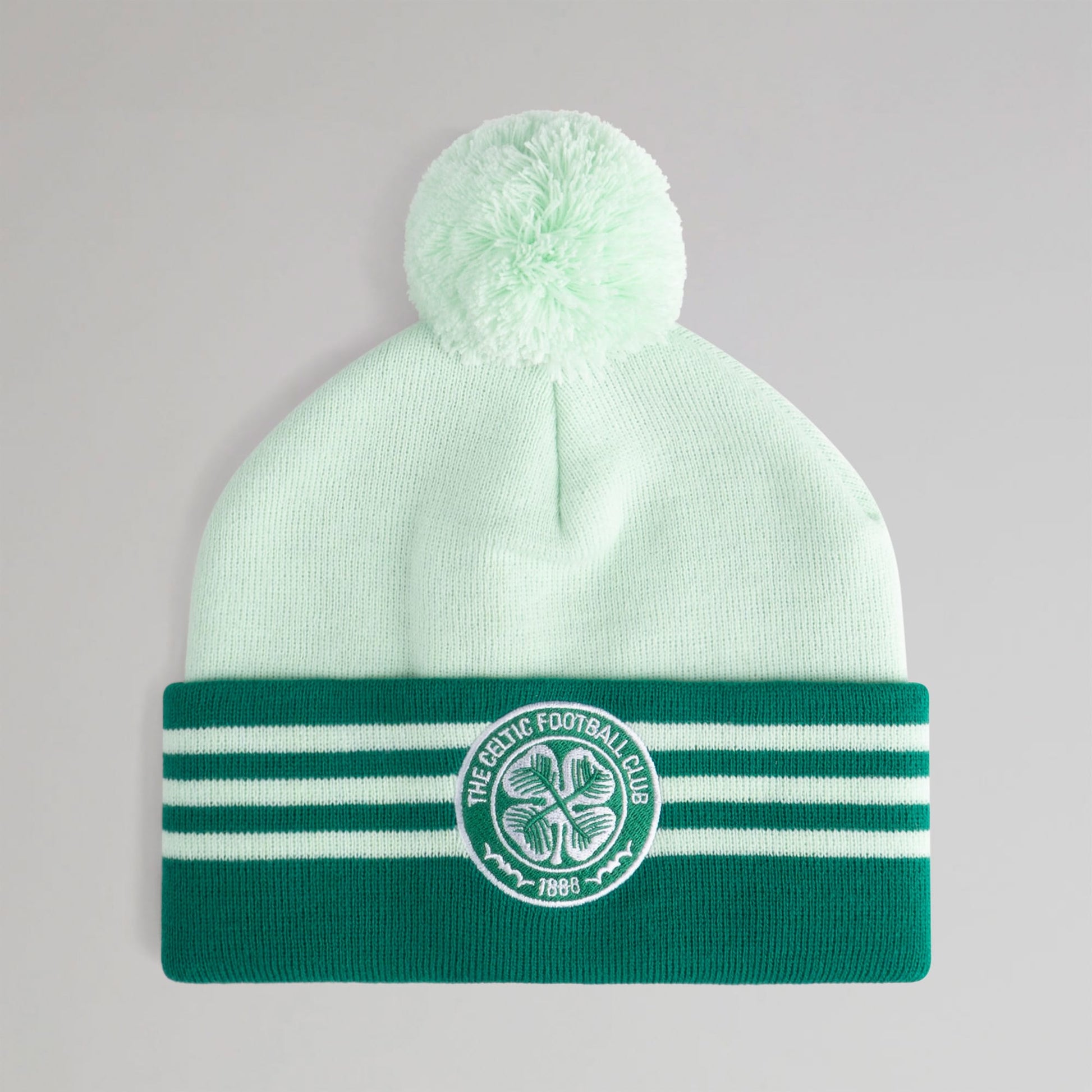 Celtic Women's Mint Pom Beanie