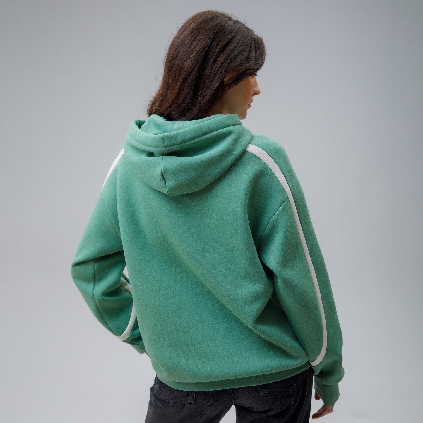 Celtic Women's Paradise Print Green Hoodie