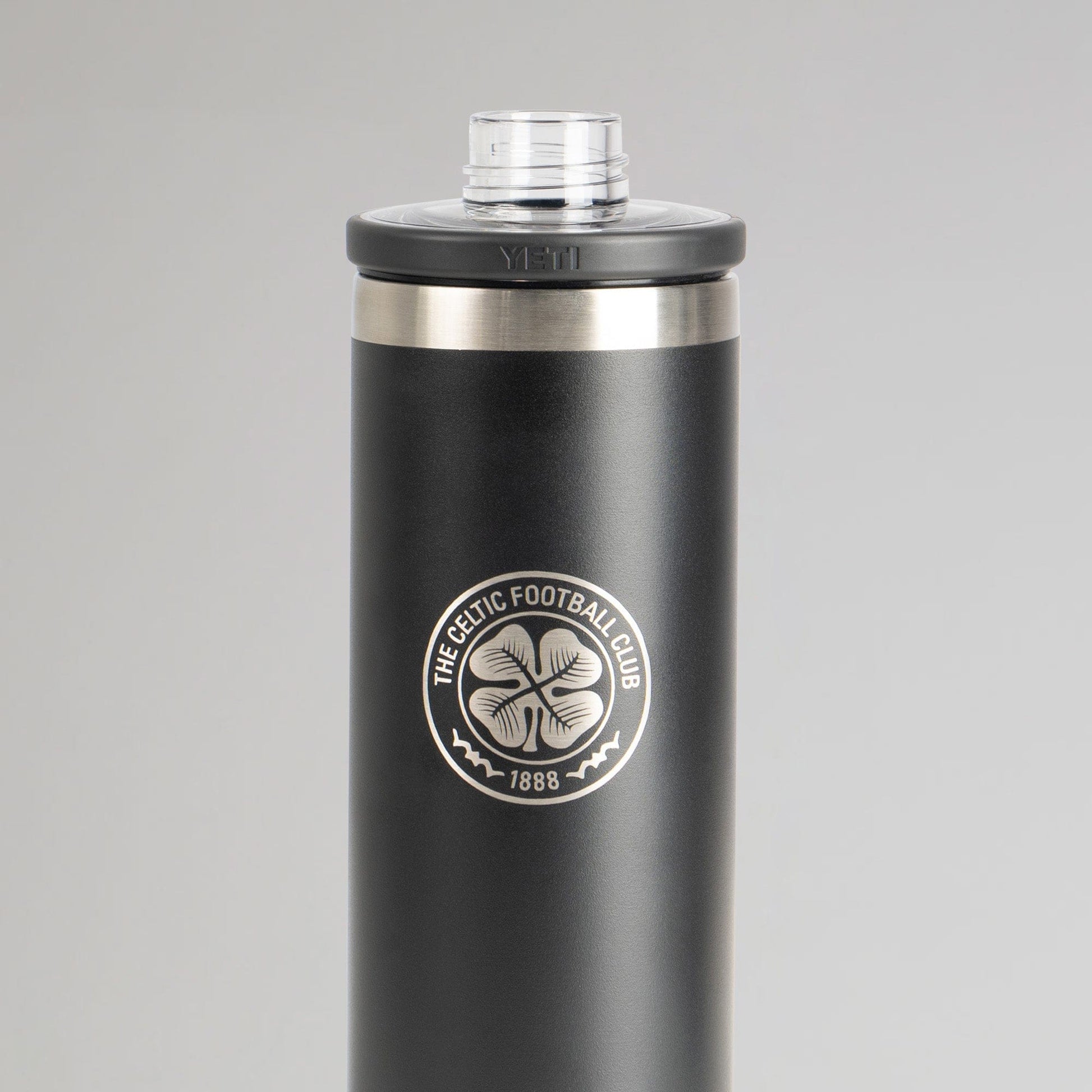Celtic YETI 18oz Black Bottle