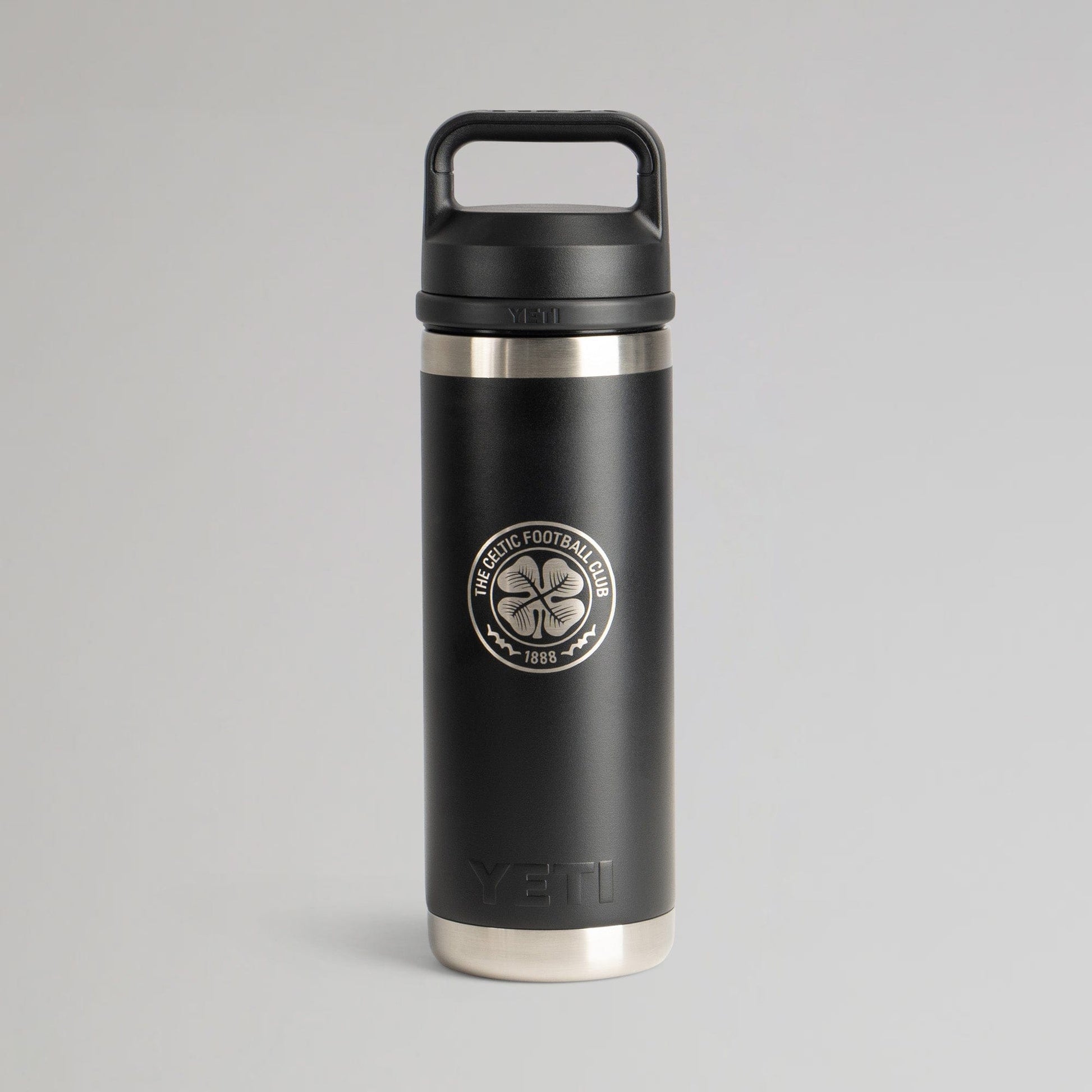 Celtic YETI 18oz Black Bottle