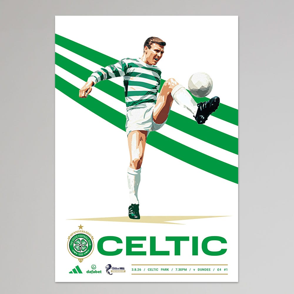 Collectable Matchday Programme - Celtic v Dundee 3 Aug 2026