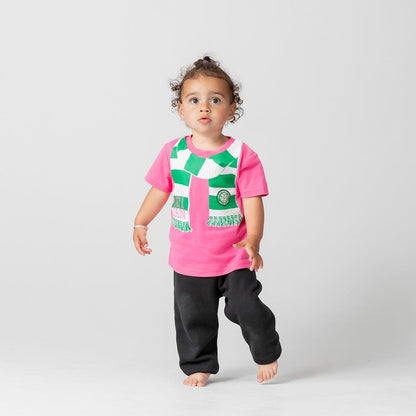 Celtic Infants Pink Scarf T-Shirt