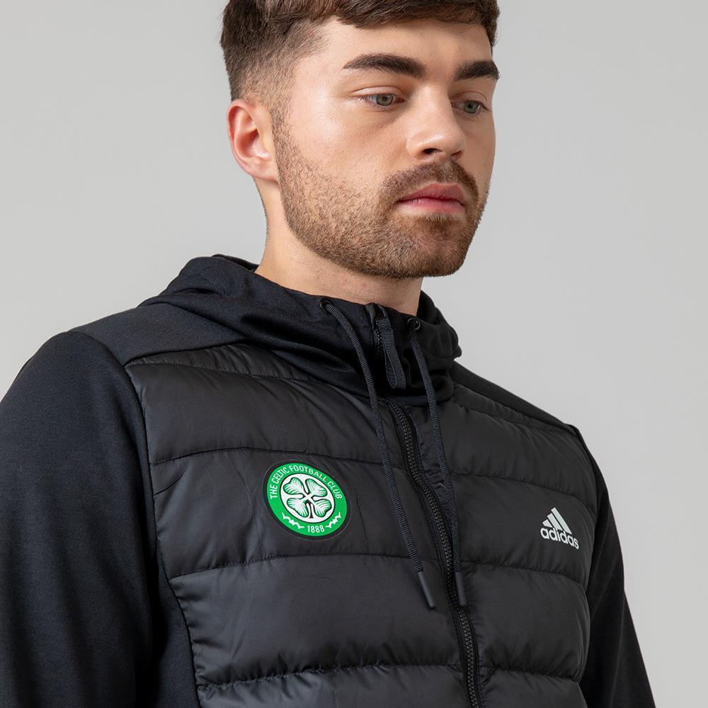 adidas Celtic Essentials 하이브리드 후드 재킷