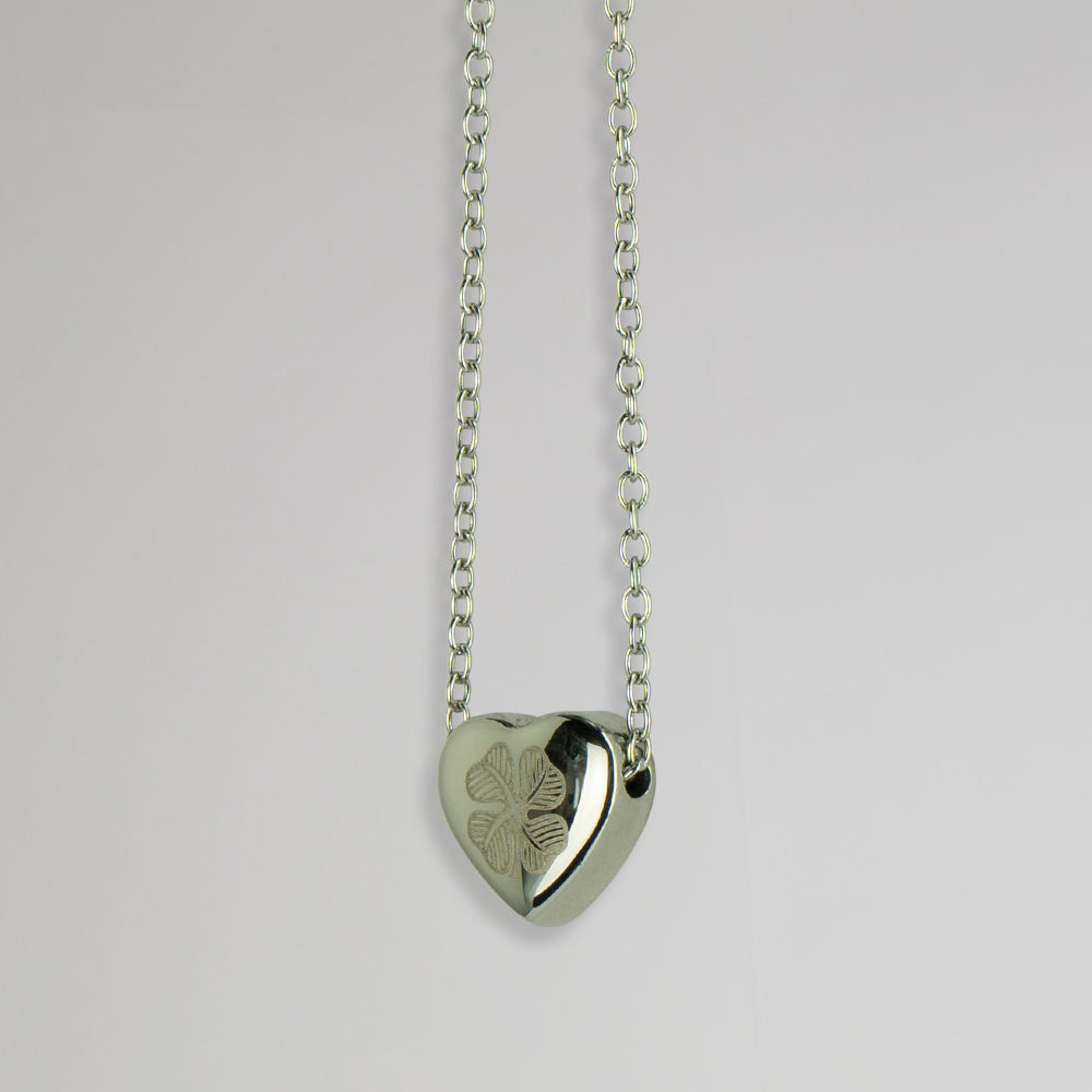 Celtic Clover Heart Necklace