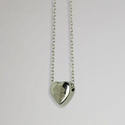 Celtic Clover Heart Necklace
