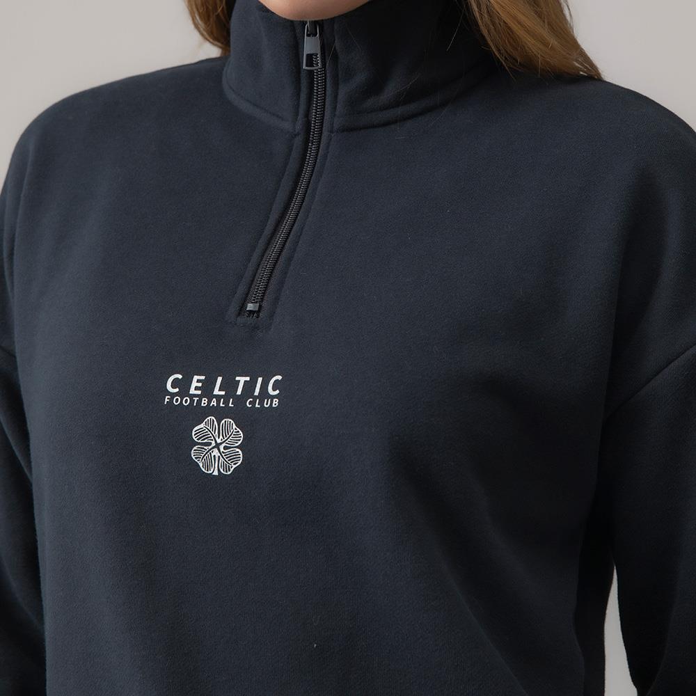 Celtic Women's Black 1/4 Zip