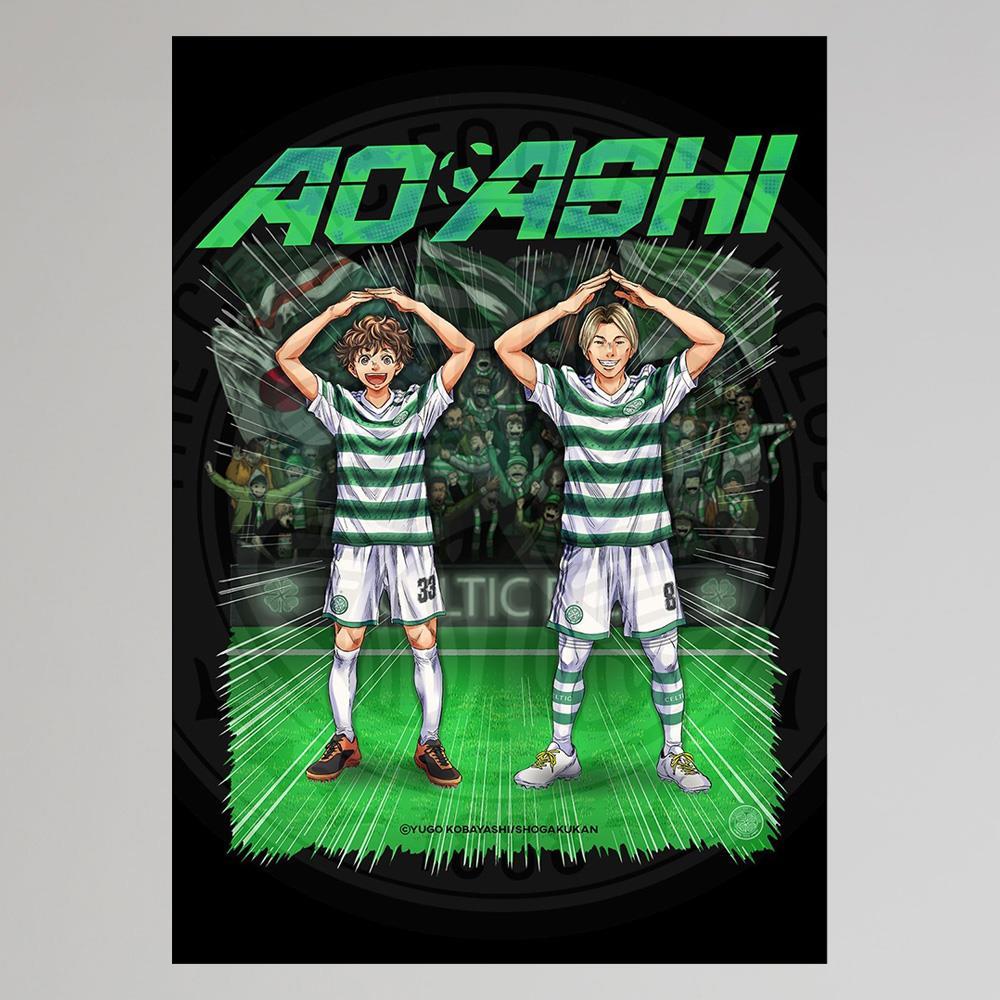 Celtic Aoashi Kyogo Poster