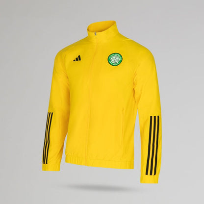 adidas Celtic 2023/24 옐로우 프리젠테이션 재킷