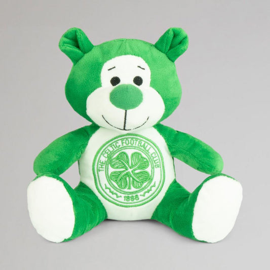 Celtic Green and White Small Bear Beanie