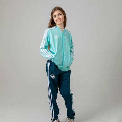 adidas Celtic Girls' 3-Stripes Tracksuit