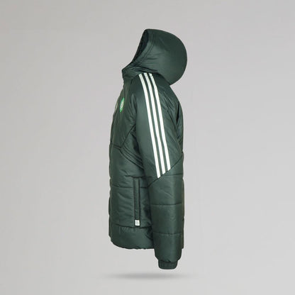 adidas Celtic 2023/24 Junior Black Winter Jacket