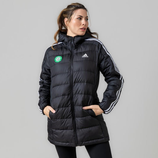 adidas Celtic 여성 에센셜 3-스트라이프 파카