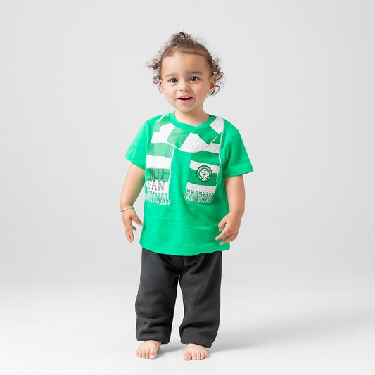 Celtic Infants Green Scarf T-Shirt