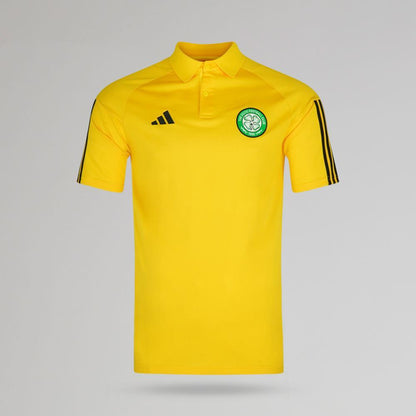 adidas Celtic 2023/24 Yellow Training Polo