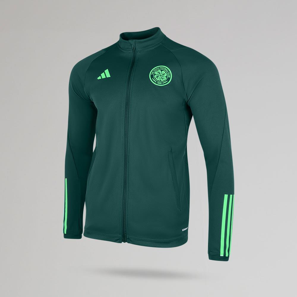 adidas Celtic 2023/24 다크 그린 트랙 재킷
