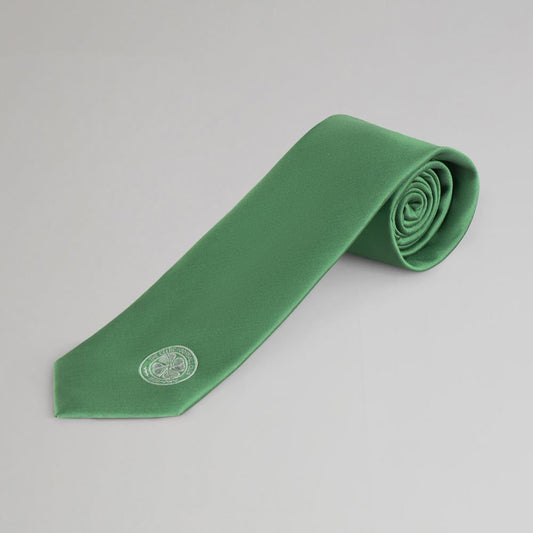 Celtic Mens Green Crest Tie
