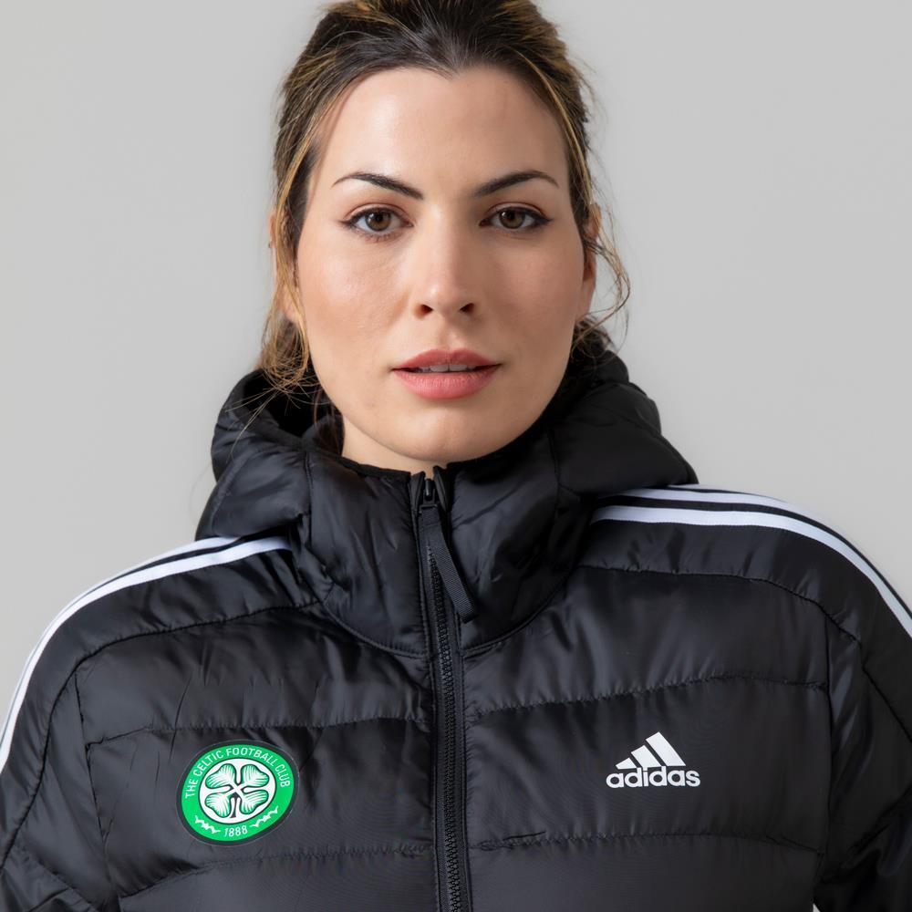adidas Celtic Women's Essentials 3-Stripes Parka
