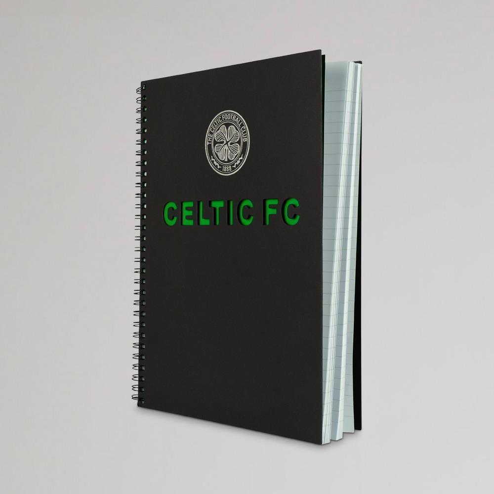 Celtic A4 Cut Out Notebook
