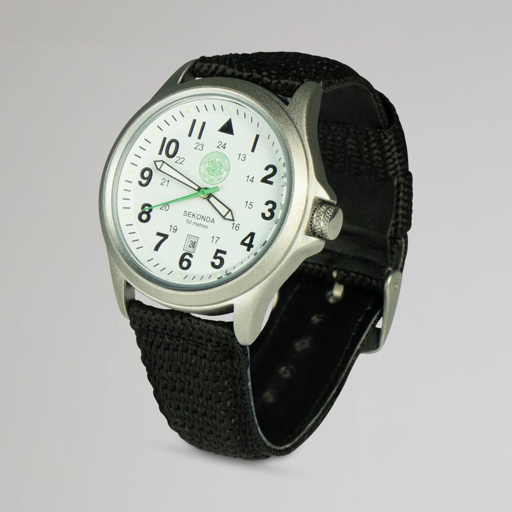 Celtic Material Strap Watch