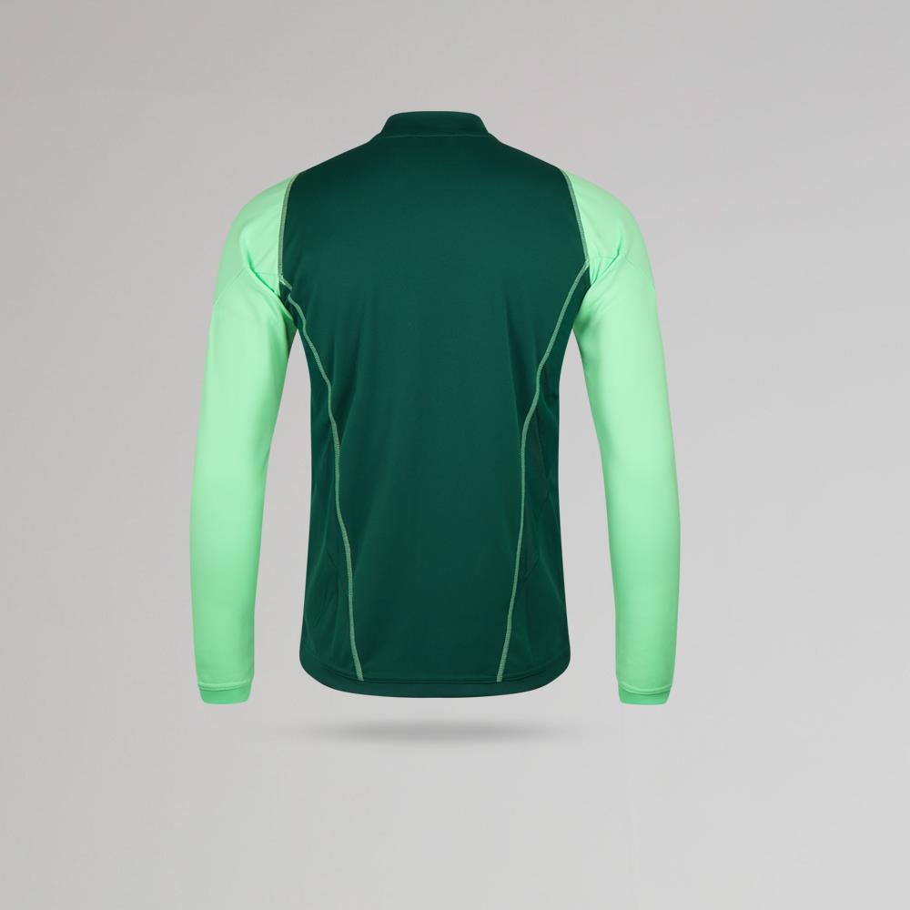 Dark green on sale adidas track jacket